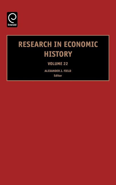 Book cover image for Research in Economic History ISBN: 9780762311194